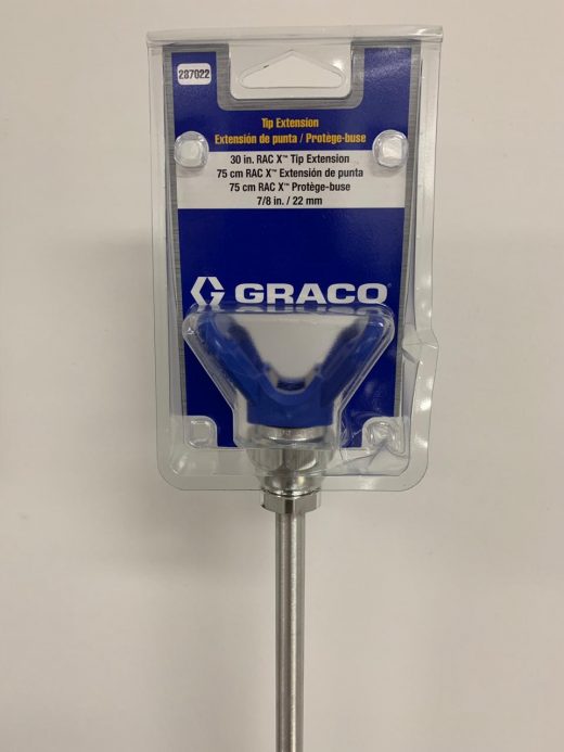 Extensión Graco airless de 75cm con guarda azul 287022
