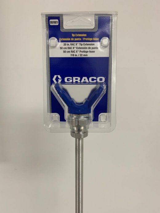 Extensión Graco airless de 50cm con guarda azul 287021
