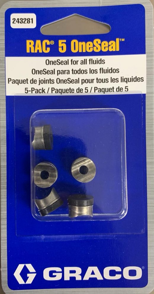 Kit de empaque y concha para boquilla Graco 243281