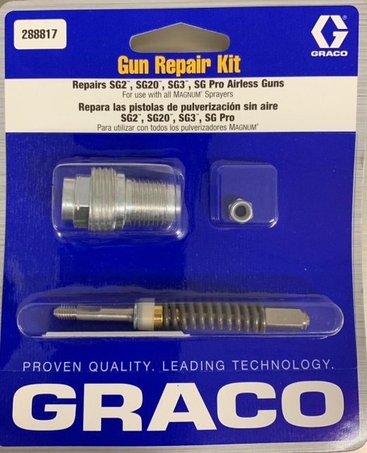 Kit reparación de pistola Graco 288817